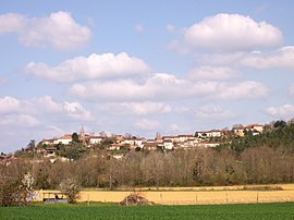 A general view of Montesquiou