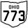 State Route 773 marker