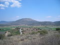 Blick von der Akropolis von Gla nach Ost