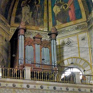 The choir organ