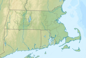 Map showing the location of Hopkinton State Park