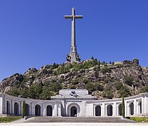 Cross in Valle de los Caídos near Madrid, the highest cross in the world (Juan de Ávalos 1959)