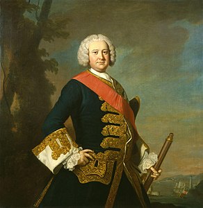 Admiral Peter Warren, c. 1751