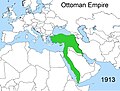 Ottoman Empire (1299–1922 AD) in 1913 AD.
