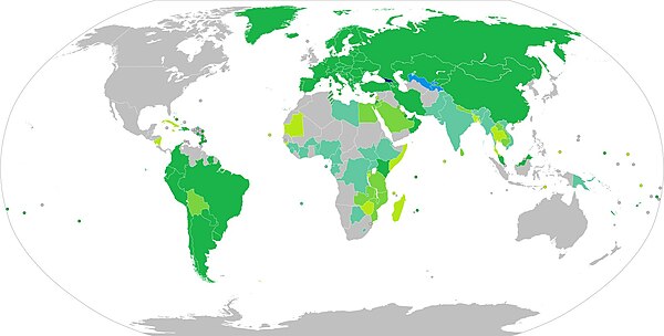 Visa map Georgia