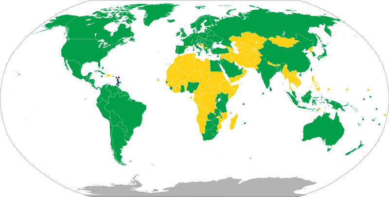 Visa policy of Saint Kitts and Nevis