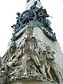 The French withdrawal, Monument to the Battle, in Vitoria-Gasteiz.