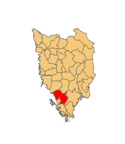 Location of Vodnjan in Istria