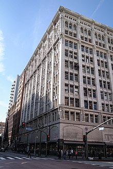 Walter P. Story Building (1909), SE corner of 6th, once home to Mullen & Bluett