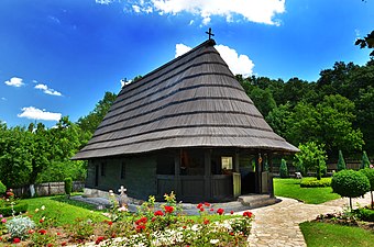 Wooden Orthodox Church of Pokajnica Monastery in Staro Selo
