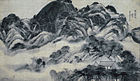 After Rain at Mt. Inwang, Cheong Seon (1676–1759), Korea