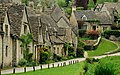 Image 9 Bibury Photo: Saffron Blaze Arlington Row, a row of Cotswold stone cottages in Bibury, Gloucestershire, England. Built in 1380 as a monastic wool store, the buildings were converted into weavers' cottages in the 17th century. William Morris declared the village to be the most beautiful in England. More featured pictures