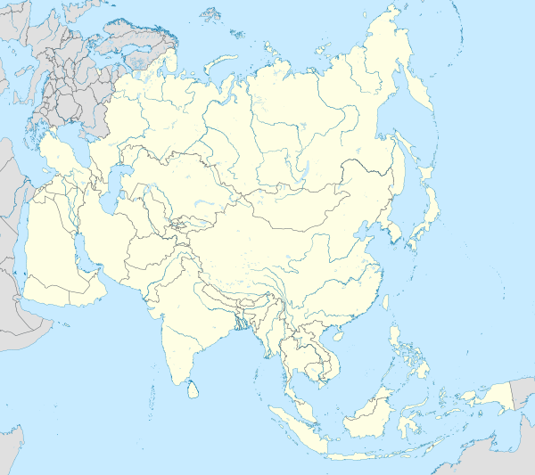 Neanderthal map is located in Asia