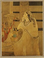 Asoka’s Queen von Abanindranath Tagore, ca. 1910