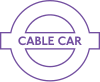 London Cable Car logo from London Underground Map May 2022