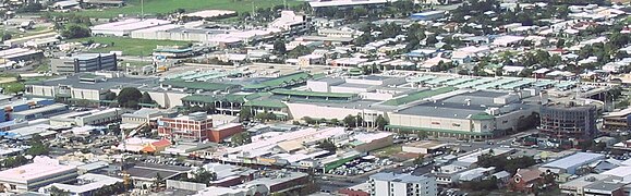 Cairns Central from the air facing south, circa 2006