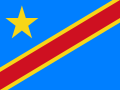 Flag of the Democratic Republic of the Congo (since 2006)