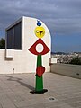 La carícia d’un ocell, 1967, bemalte Bronze, Fundació Joan Miró, Barcelona