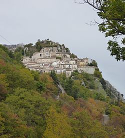 View of Montelapiano