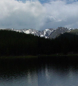 Mount Blue Sky is the highest peak of the Northern Front Range.