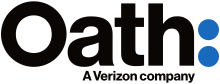 Das neue Logo und Name nach der Zusammenlegung der Marken Yahoo! und AOL