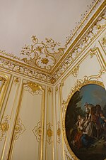 Decoration on ceiling of office of the French Prime Minister, Hôtel Matignon (1720–1725)