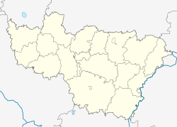 Oznobishino is located in Vladimir Oblast