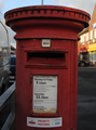 "Priority Postbox", designated for returning COVID-19 home testing kits,[9] Birmingham, England, November 2020