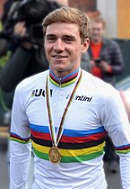 Remco Evenepoel during the 2022 World Championships