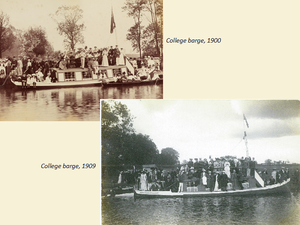 Selwyn College Rowing Barges (River Cam)
