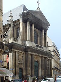 Fassade vor den Restaurierungsarbeiten (Rue Saint-Honoré)