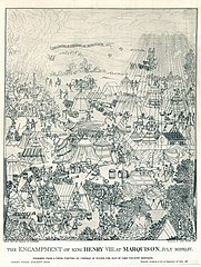 The Encampment of King Henry VIII at Marquison (Marquise), in July 1544