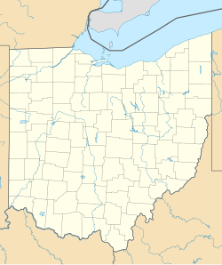 Gnadenhutten massacre is located in Ohio