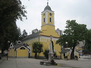 Orthodox Church of St. George by Jan Nevole in Užice, 1844