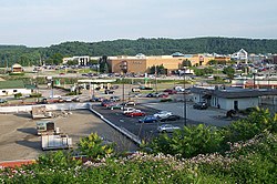 Hempfield Township with U.S. Route 30 and Westmoreland Mall viewable