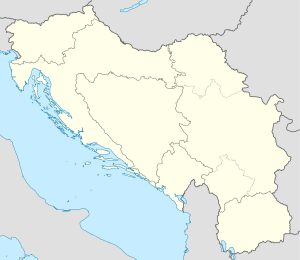 Odžak is located in Yugoslavia
