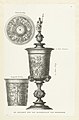 Illustration of a silver cup, gifted to the city of Veeren in 1551 by Maximilian.