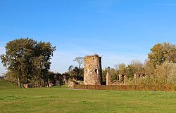 Ruins of Walhain castle (12th century)