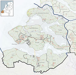 Zaamslag is located in Zeeland