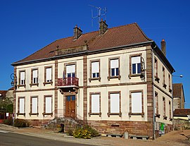 The town hall in Meurcourt