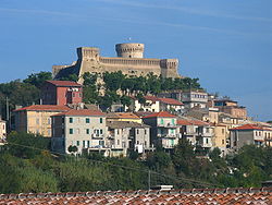 The fortress of Acquaviva