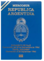 Argentine travel document for Stateless people (different to the "Exceptional passport", which is the same for citizens)