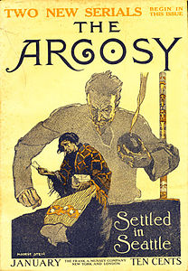Argosy cover, January 1912, by Stein