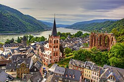 Bacharach from the Postenturm.