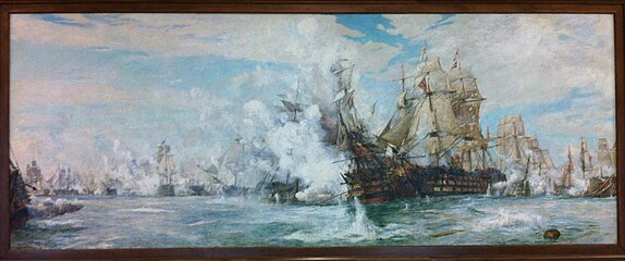 Battle of Trafalgar, Juno Tower, CFB Halifax, Nova Scotia, Canada