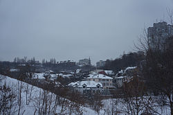 View of Batyieva Hora from Solomianka
