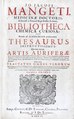 Bibliotheca chemica curiosa, 1702
