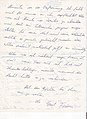 Brief Ernst Federns an Maria Johanna Fischer zum Tod Karl Fischers, Cleveland, Ohio, 30. März 1963, Seite 2