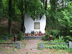 Monument to the victims of Nazi German massacre in 1939