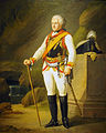 Herzog Carl August als preußischer General und Aschers­lebener Kürassier, 1791